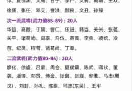 龙将武将强度排行 最新版本谁是最强武将