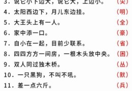 见人就笑打一字谜底揭晓！猜对的都是聪明人！