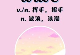 wave是什么意思 英语单词wave的几种常见翻译