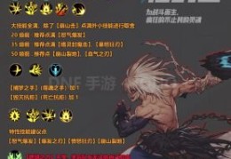 dnf85狂战刷图加点详解 老玩家教你正确姿势