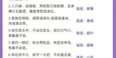 你知道成双成对打一准确动物，谜底是什么吗？