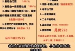 老君山在哪门票多少钱附近有啥好玩的