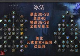 冰霜女巫怎么加点 高爆发输出加点推荐