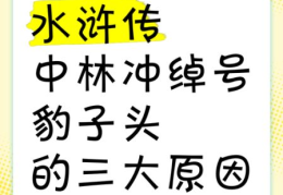 豹子头是什么意思 水浒传英雄外号的秘密解析
