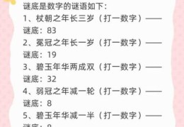 星罗棋布打一数字是什么？趣味谜题等你来解！