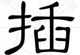 插的笔顺顺序是啥？轻松掌握汉字书写！
