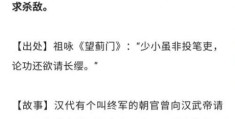 抵瑕蹈隙的意思解析，深度挖掘成语背后故事！