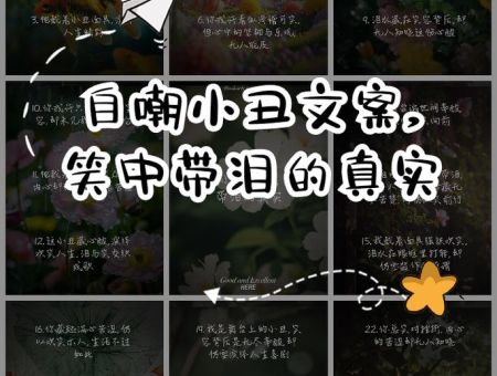 原来小丑竟是我自己 如何从自嘲中找到真正自我