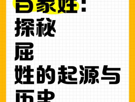 屈原姓什么的他的家族姓氏大有来头
