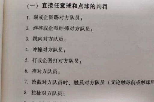 任意球是什么意思为什么足球比赛会有任意球