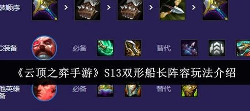 船长符文2024最新搭配 上分必备技巧分享