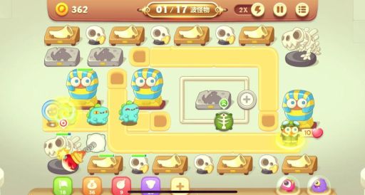 金萝卜布阵图详解保卫萝卜挑战34攻略一网打尽