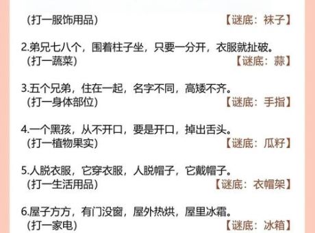 四个晚上打一字怎么猜?聪明人一眼就能看出来!