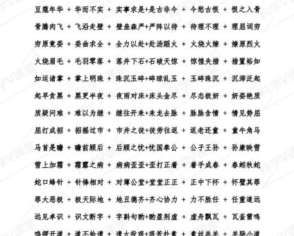 全面开荒打一成语答案，你知道是哪个成语吗？