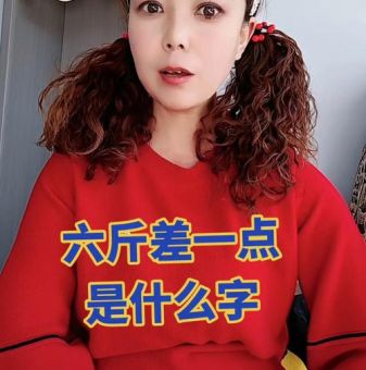 “差一点六斤 (打一个字)”是啥？老司机带你猜谜！