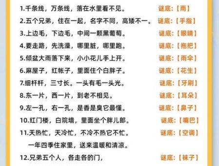 猜字谜！“左边绿右边红左右相遇起凉风打一字”答案是它！