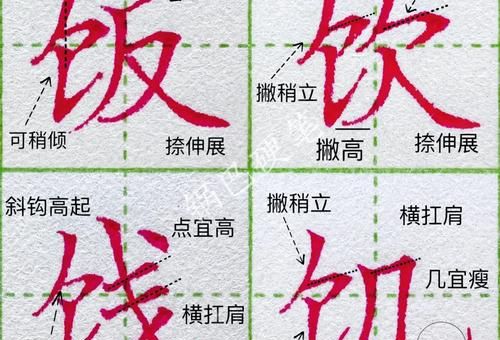 食的笔顺原来是这样!看完这个视频你就懂了!