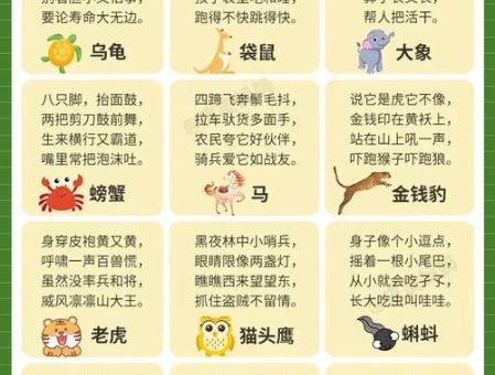 猜谜语:憨态可掬打一动物,正确答案超可爱!