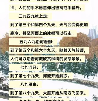 三九严寒的意思是什么？带你深入了解这个词的含义！